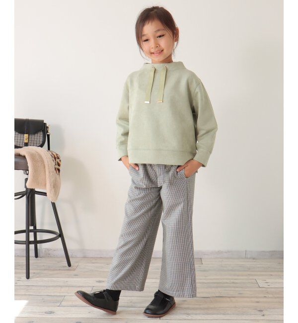 ikka kids「ベルト付きワイドパンツ（120~160cm）」|その他|