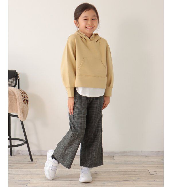 ikka kids「ベルト付きワイドパンツ（120~160cm）」|その他|