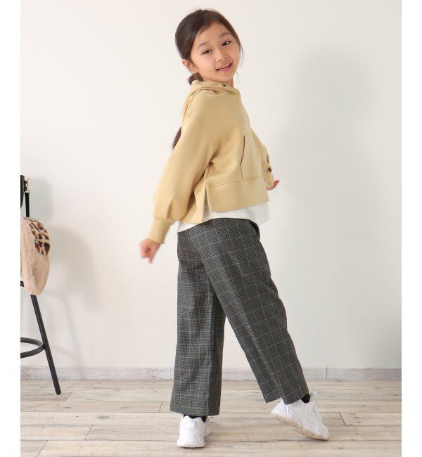 ikka kids「ベルト付きワイドパンツ（120~160cm）」|その他|