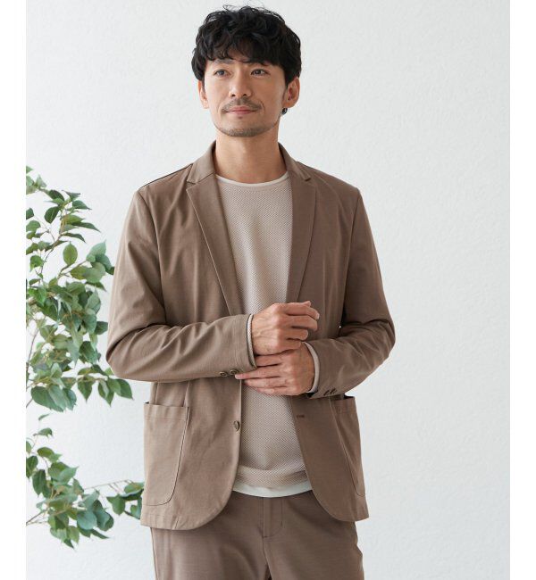 IKKA LOUNGE「GOKU楽ワークポンチジャケット」|テーラードジャケット|