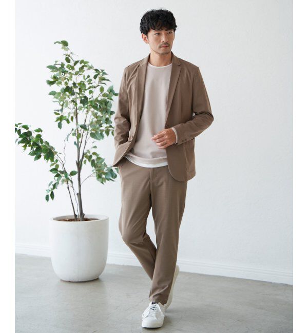 IKKA LOUNGE「GOKU楽ワークポンチジャケット」|テーラードジャケット|