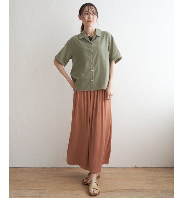 ikka「【2点セット】カッセンボリュームラップスカーチョ」|その他|