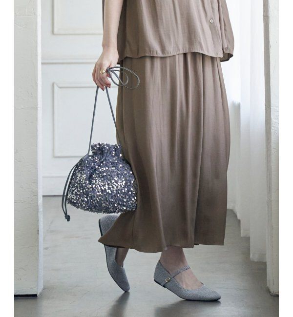 ikka「【2点セット】カッセンボリュームラップスカーチョ」|その他|