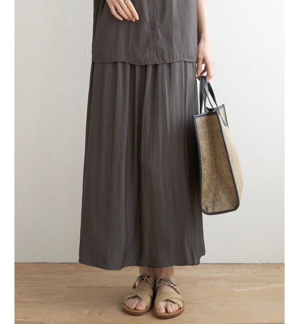 ikka「【2点セット】カッセンボリュームラップスカーチョ」|その他|