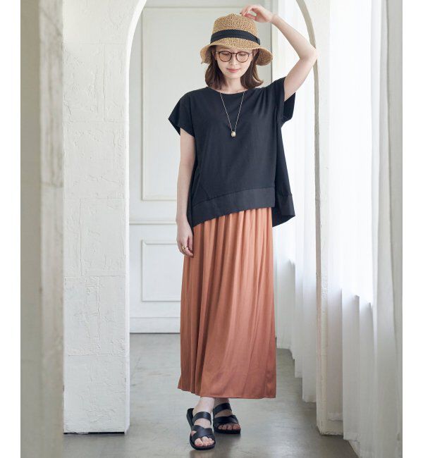 ikka「【2点セット】カッセンボリュームラップスカーチョ」|その他|