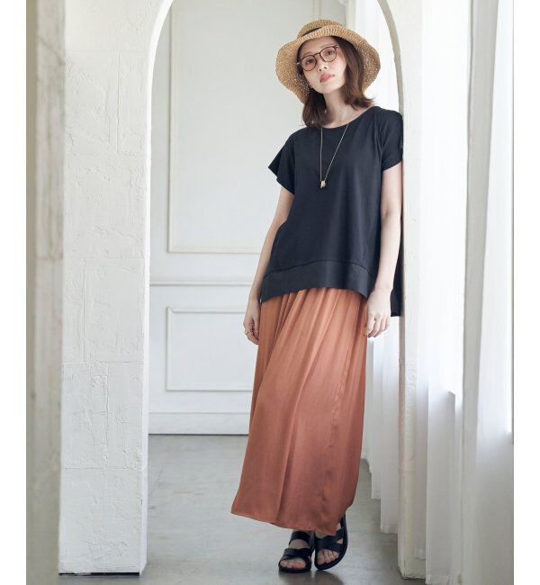 ikka「【2点セット】カッセンボリュームラップスカーチョ」|その他|