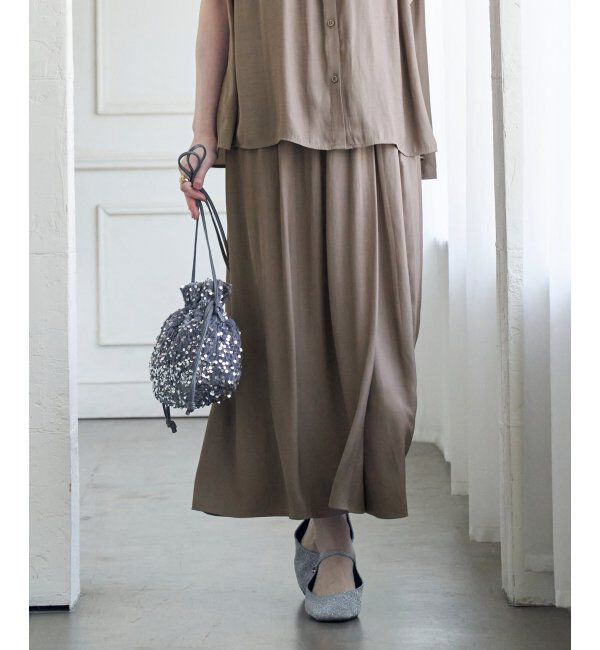 ikka「【2点セット】カッセンボリュームラップスカーチョ」|その他|