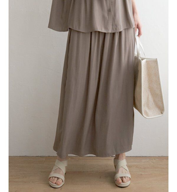 ikka「【2点セット】カッセンボリュームラップスカーチョ」|その他|