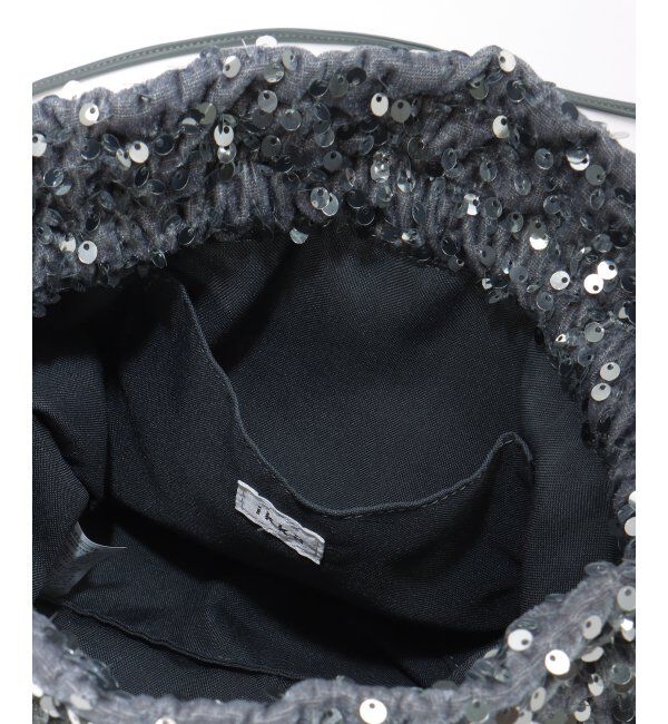 ikka「スパンコール巾着ショルダーバッグ」|その他|