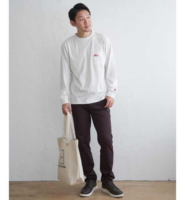 ikka「URBAN NATURE LIFE アーバンネイチャーライフ ワンポイントロンT」|Tシャツ・カットソー|