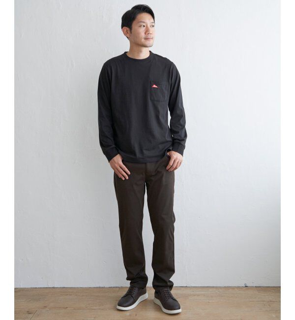 ikka「URBAN NATURE LIFE アーバンネイチャーライフ ワンポイントロンT」|Tシャツ・カットソー|