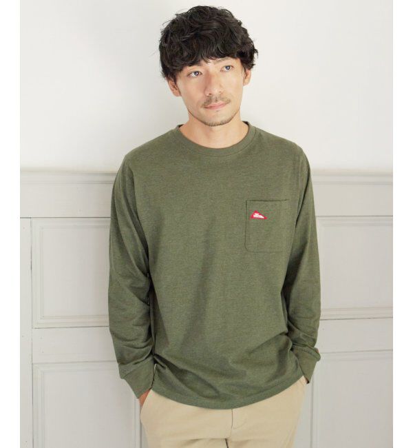 ikka「URBAN NATURE LIFE アーバンネイチャーライフ ワンポイントロンT」|Tシャツ・カットソー|