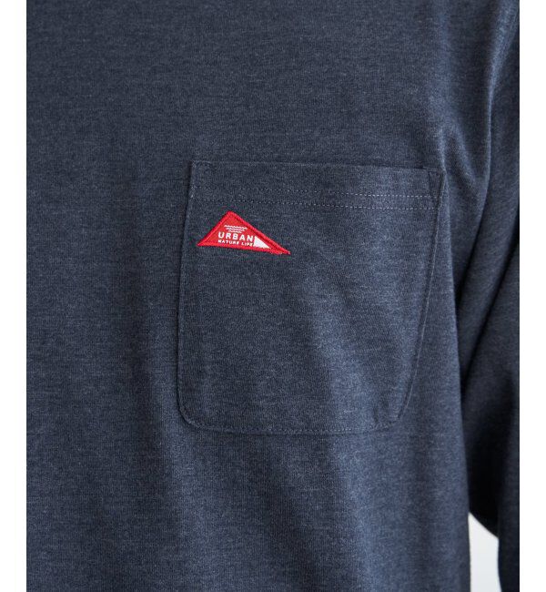 ikka「URBAN NATURE LIFE アーバンネイチャーライフ ワンポイントロンT」|Tシャツ・カットソー|