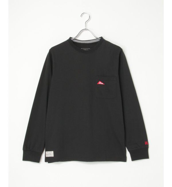 ikka「URBAN NATURE LIFE アーバンネイチャーライフ ワンポイントロンT」|Tシャツ・カットソー|