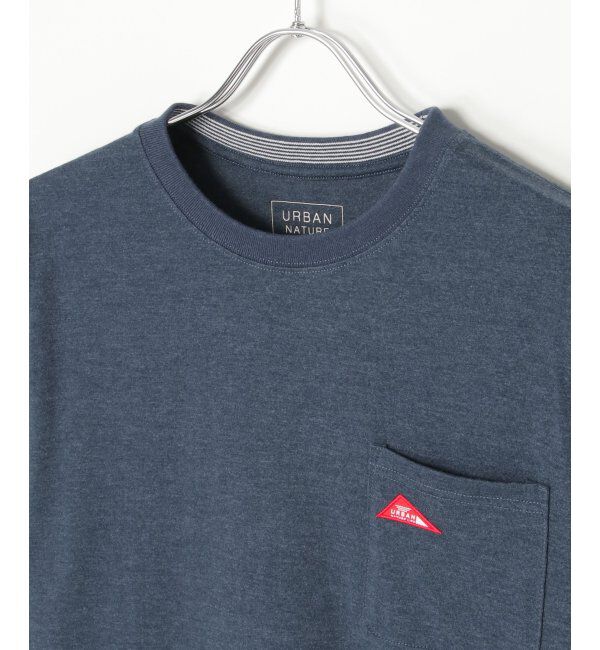 ikka「URBAN NATURE LIFE アーバンネイチャーライフ ワンポイントロンT」|Tシャツ・カットソー|