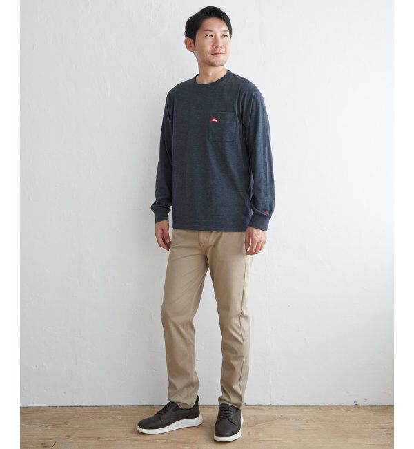 ikka「URBAN NATURE LIFE アーバンネイチャーライフ ワンポイントロンT」|Tシャツ・カットソー|