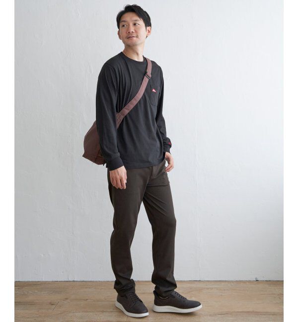 ikka「URBAN NATURE LIFE アーバンネイチャーライフ ワンポイントロンT」|Tシャツ・カットソー|