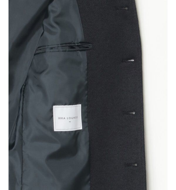 IKKA LOUNGE「ウールライクニットスタンンドジャケット」|その他|