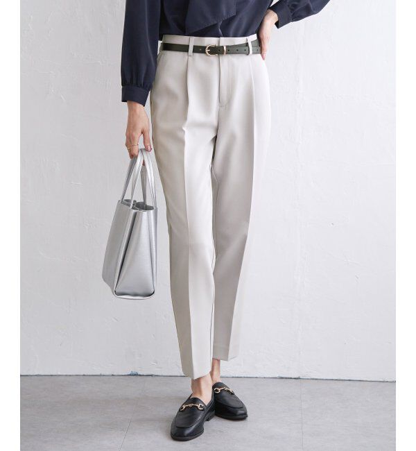 IKKA LOUNGE「ウォッシャブルテーパードパンツ」|その他|