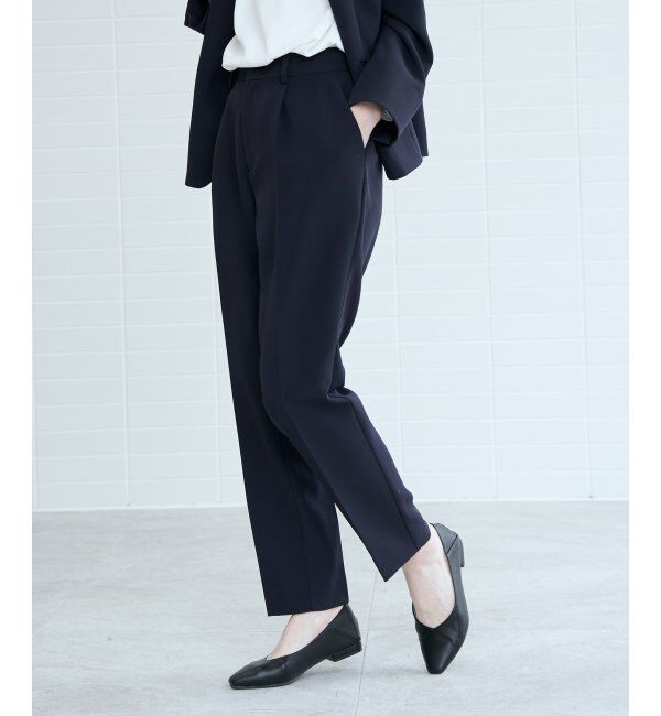 IKKA LOUNGE「ウォッシャブルテーパードパンツ」|その他|