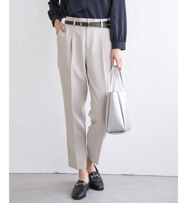 IKKA LOUNGE「ウォッシャブルテーパードパンツ」|その他|