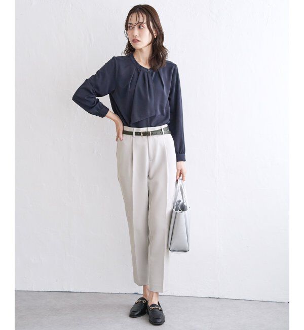 IKKA LOUNGE「ウォッシャブルテーパードパンツ」|その他|