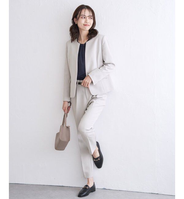 IKKA LOUNGE「ウォッシャブルテーパードパンツ」|その他|