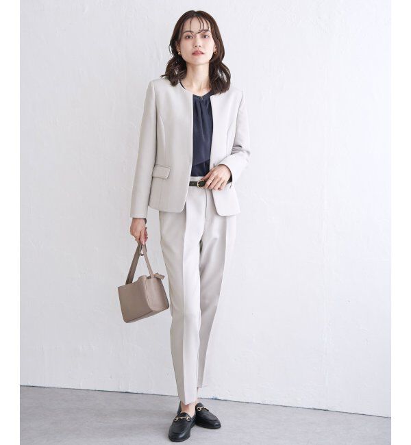 IKKA LOUNGE「ウォッシャブルテーパードパンツ」|その他|