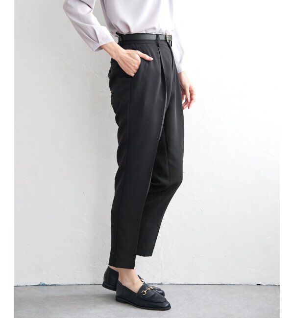 IKKA LOUNGE「ウォッシャブルテーパードパンツ」|その他|