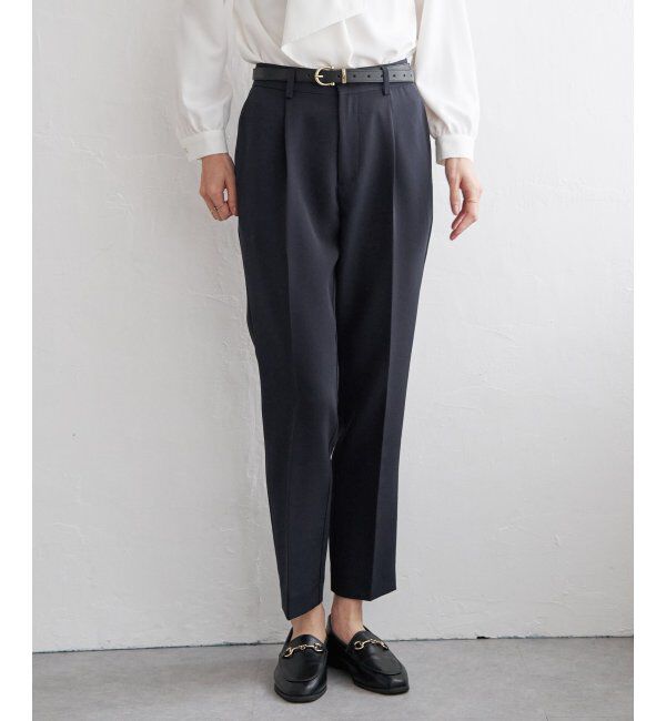 IKKA LOUNGE「ウォッシャブルテーパードパンツ」|その他|