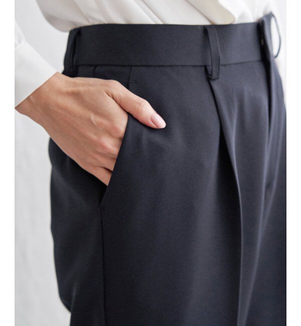 IKKA LOUNGE「ウォッシャブルテーパードパンツ」|その他|