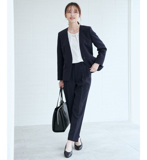 IKKA LOUNGE「ウォッシャブルテーパードパンツ」|その他|