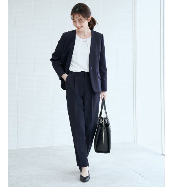 IKKA LOUNGE「ウォッシャブルテーパードパンツ」|その他|