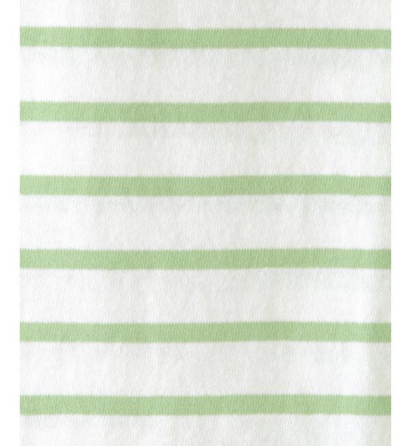 ikka kids「【親子おそろい】袖リボンボーダードルマンプルオーバー（120~160cm）」|Tシャツ・カットソー|