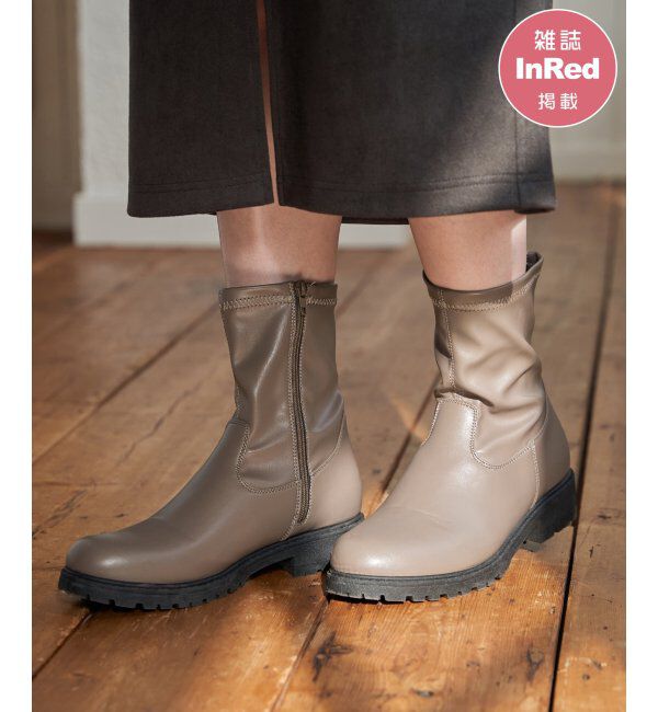 ikka「ソフトトラックソールブーツ」|その他|