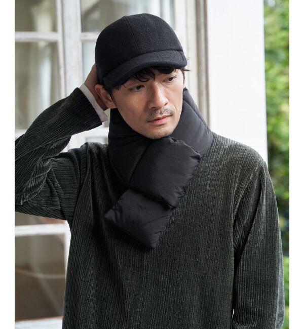 ikka「中綿マフラー」|マフラー|