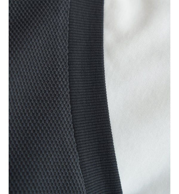 ikka「モール鹿の子フェイクベストロンT」|Tシャツ・カットソー|