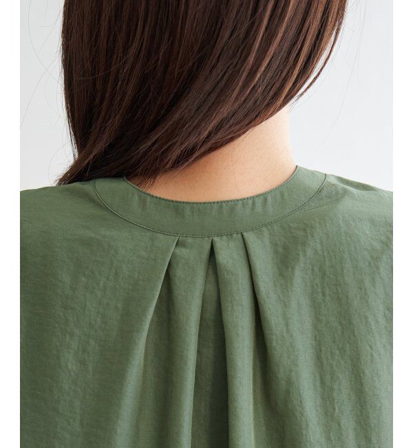 ikka「【親子コーデ】マルチWAYバンドカラーシャツ」|シャツ・ブラウス|