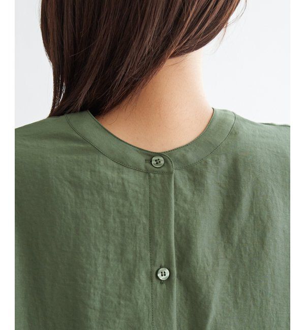 ikka「【親子コーデ】マルチWAYバンドカラーシャツ」|シャツ・ブラウス|