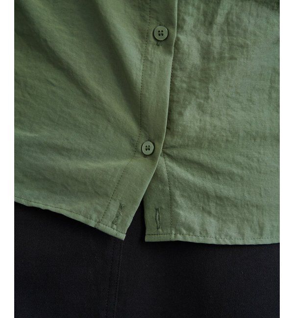 ikka「【親子コーデ】マルチWAYバンドカラーシャツ」|シャツ・ブラウス|