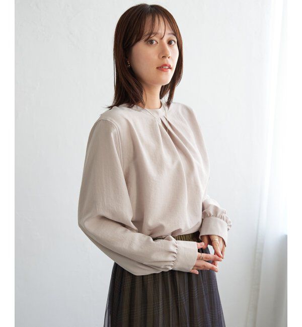 ikka「【親子コーデ】マルチWAYバンドカラーシャツ」|シャツ・ブラウス|