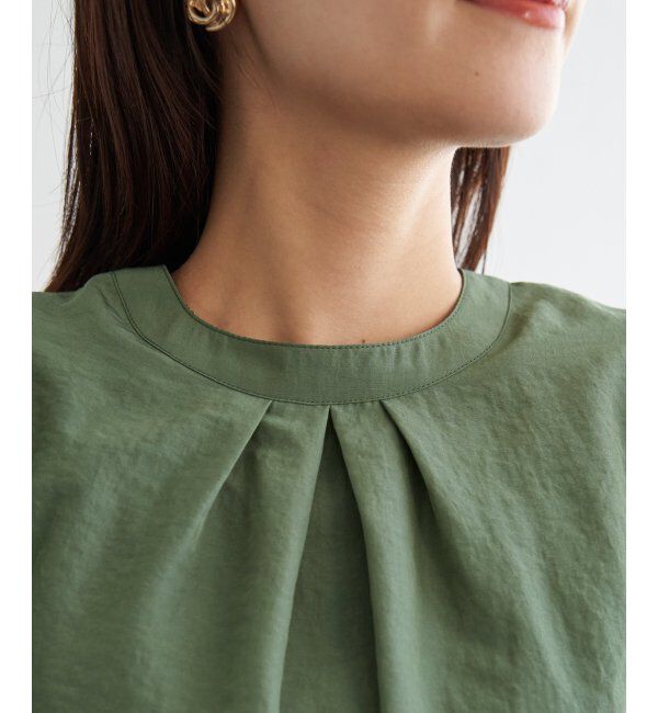 ikka「【親子コーデ】マルチWAYバンドカラーシャツ」|シャツ・ブラウス|