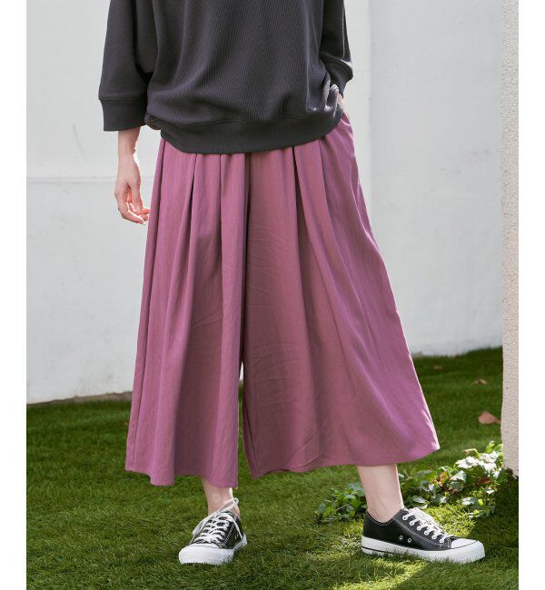 ikka「ビンテージツイルタックスカーチョ」|その他|