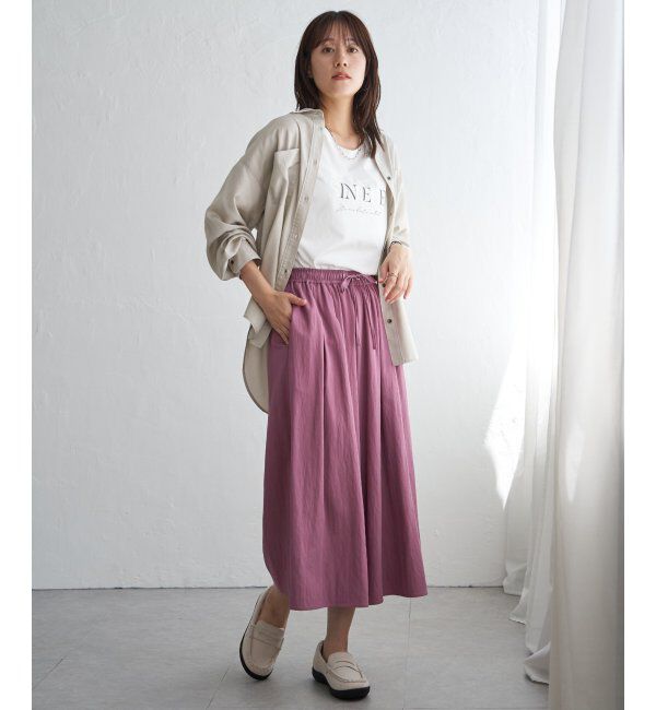 ikka「ビンテージツイルタックスカーチョ」|その他|