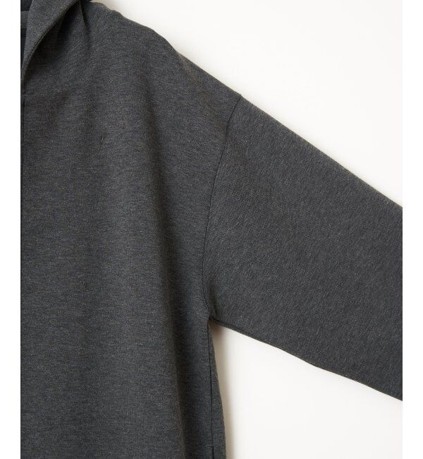 ikka「鹿の子ダンボールフーディガン」|カーディガン|