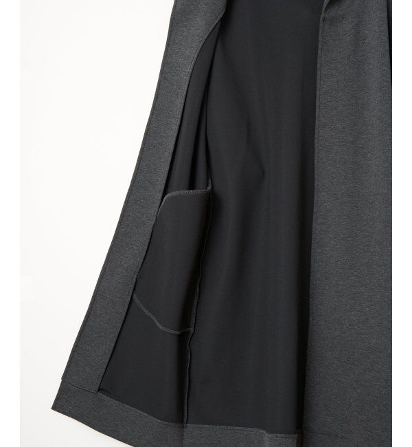 ikka「鹿の子ダンボールフーディガン」|カーディガン|