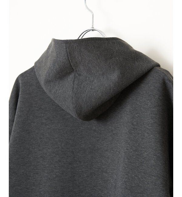 ikka「鹿の子ダンボールフーディガン」|カーディガン|