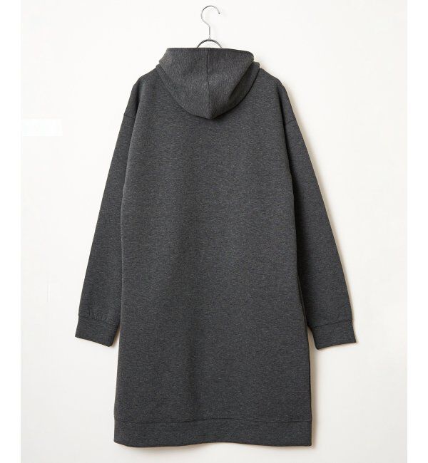 ikka「鹿の子ダンボールフーディガン」|カーディガン|