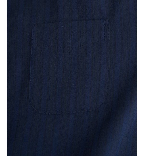 ikka「イージ－ケアネルバンドカラーＳＨ」|シャツ・ブラウス|