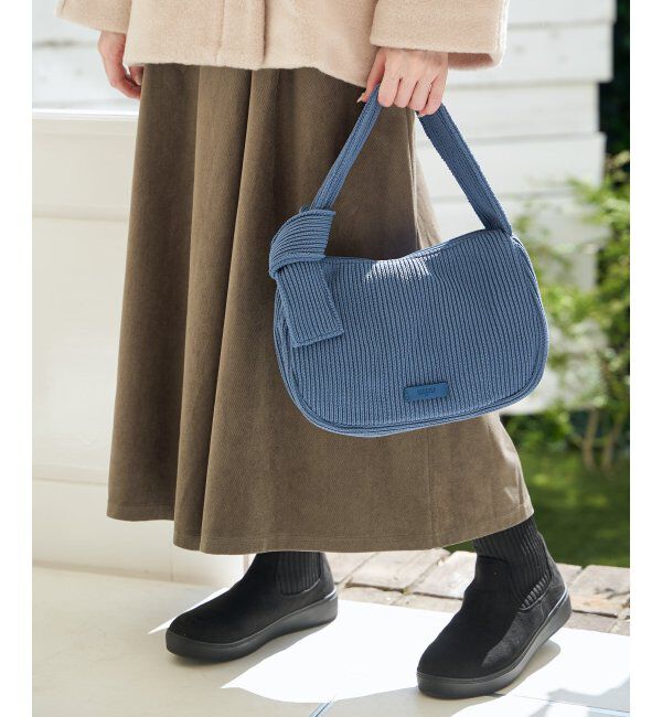 ikka「リブニットワンハンドルバッグ」|その他|